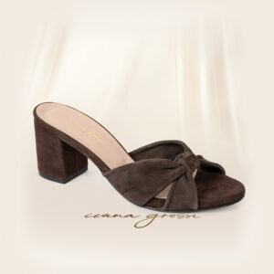 Ariel's mules (chocolate)