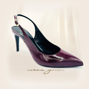 Mili burgundy pumps