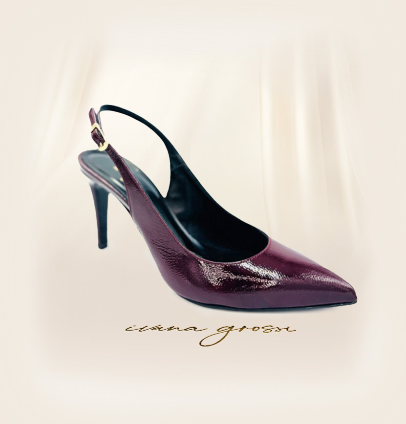 Γόβες Mili σε χρωματισμό σοκολάτας